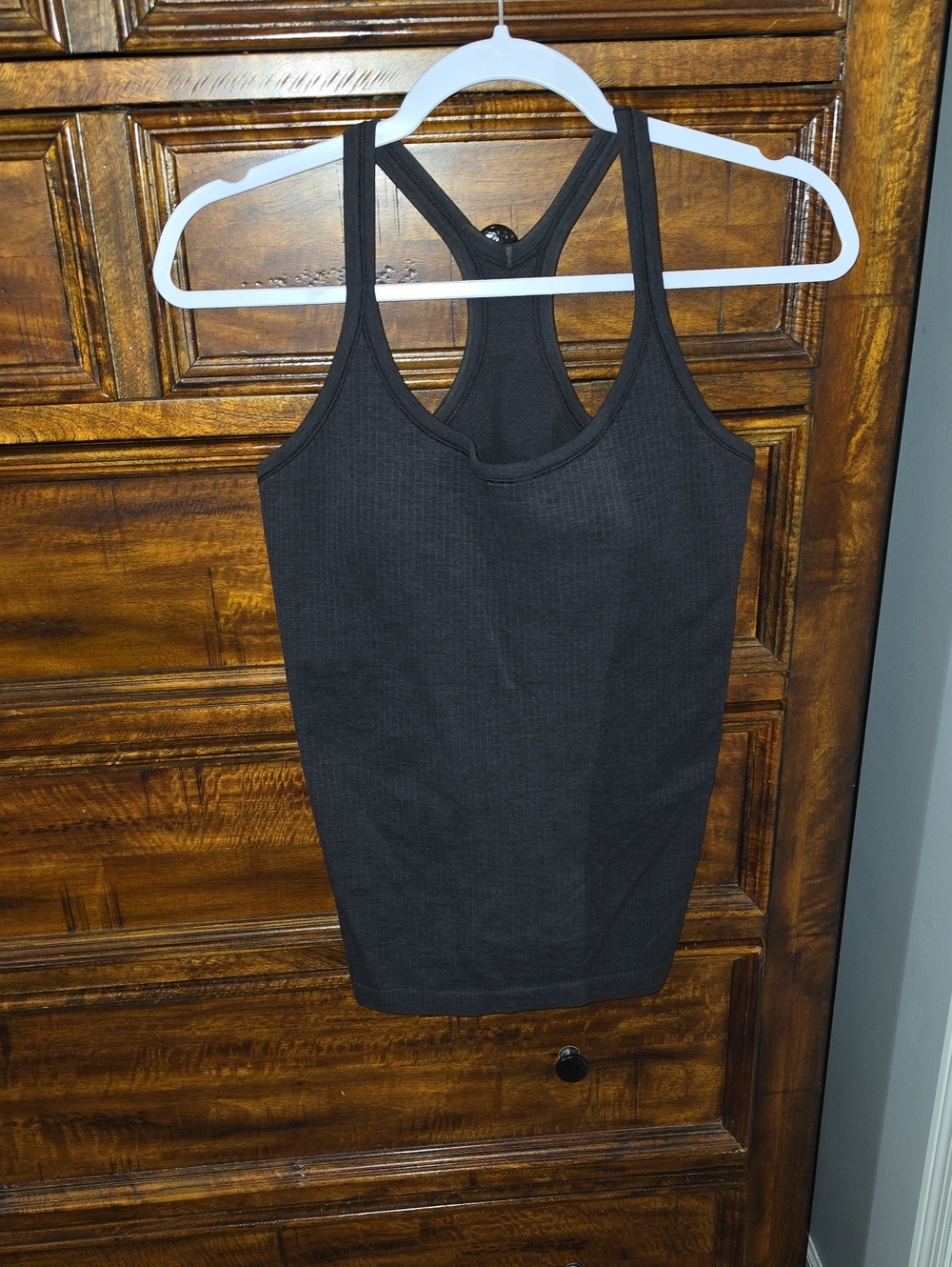 Lululemon Black Ebb To Street Tank Sz 8! Great Condition! Hip Length